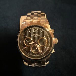 Armitron Silver and Black Chronograph Watch